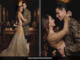 There's "Something Really Special" About Kiara Advani And Sidharth Malhotra In Dazzling Black And Gold Ethnic Ensembles For Their Sangeet There's "Something Really Special" About Kiara Advani And Sidharth Malhotra In Dazzling Black And Gold Ethnic Ensembles For Their Sangeet