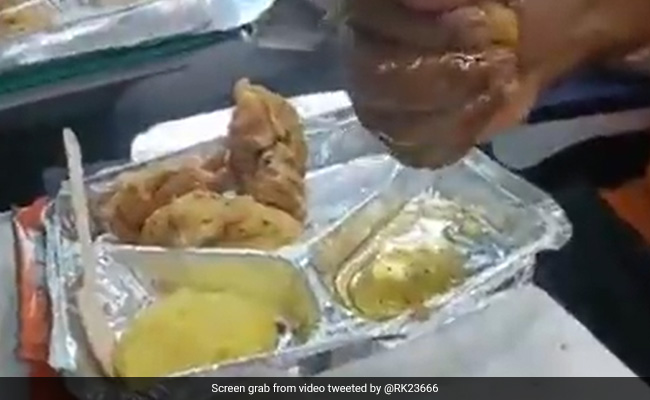 Video: Man Shows "Bad Quality" Food Served On Vande Bharat Express, IRCTC Responds