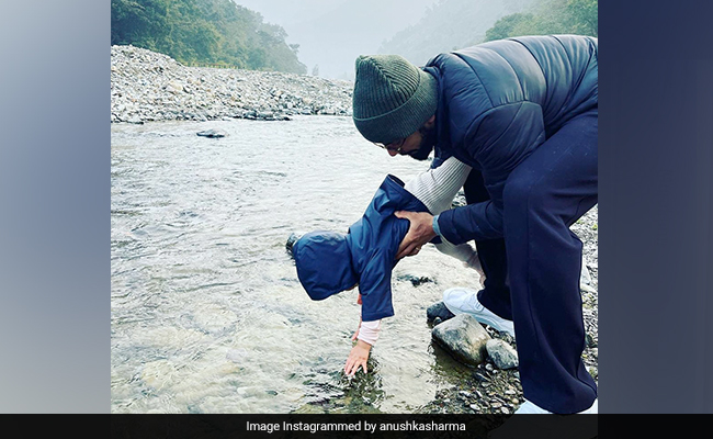 In Anushka Sharma's Holiday Album, An Adorable Pic Of Virat Kohli And Vamika