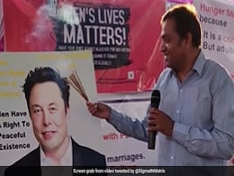 Watch: Group Of Men Organise <i>'Puja'</i> For Elon Musk In Bengaluru, Praise Him For... Watch: Group Of Men Organise <i>'Puja'</i> For Elon Musk In Bengaluru, Praise Him For...