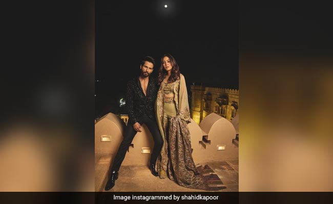 In Pics: Shahid Kapoor-Mira Rajput And A Moonlit Jaisalmer