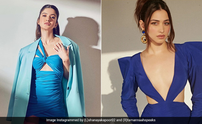 From Janhvi Kapoor To Shanaya Kapoor, Take Cues From These Celebrities To Don Shades Of Blue This Season