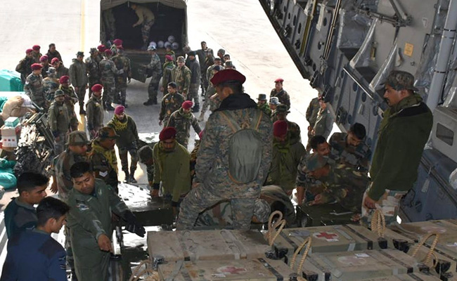 Indian Army's Medical Team Leaves For Earthquake-Hit Turkey