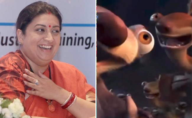 केंद्रीय मंत्री Smriti Irani ने शेयर किया ऐसा कमाल का VIDEO, देखते रह गए यूजर्स