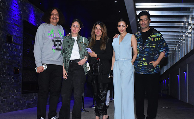 Pics: Kareena Kapoor, Malaika-Amrita Arora, Manish Malhotra's Dinner Date