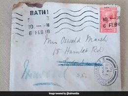 100 साल बाद अपनी मंजिल पर कई ख़ुफ़िया कहानी के साथ लौटी चिट्ठी, 1916 में विश्व युद्ध के दौरान लिखा गया खत 2016 में मिला, 100 साल बाद अपनी मंजिल पर कई ख़ुफ़िया कहानी के साथ लौटी चिट्ठी, 1916 में विश्व युद्ध के दौरान लिखा गया खत 2016 में मिला,