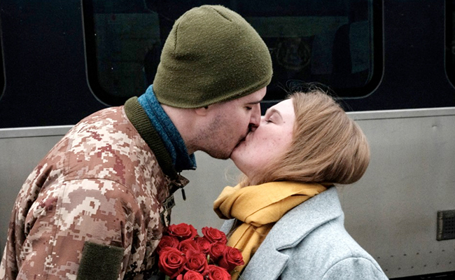 "War Brought Us Together": Love Blossoms In Ukraine's Frontlines