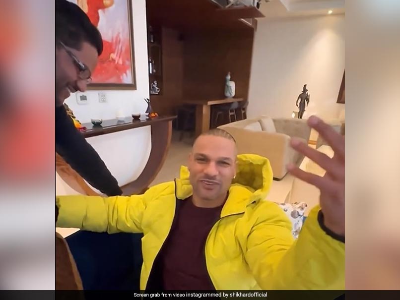 "<i>Kismat Mai Na Likhi Ho Pari</i>...: Shikhar Dhawan's Quirky Response On Valentine's Day Plans. Video Viral