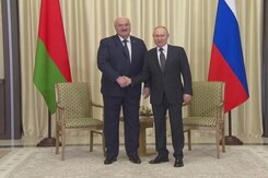 Vladimir Putin, Belarus PM Discuss Security Issues Vladimir Putin, Belarus PM Discuss Security Issues