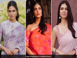 Top 7 Sarees From Malavika Mohanan's Wardrobe That Got Us Swooning And How Top 7 Sarees From Malavika Mohanan's Wardrobe That Got Us Swooning And How