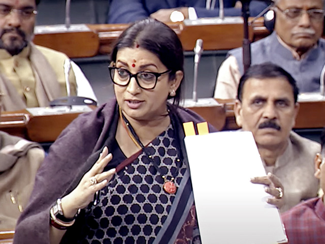 "Shown Magic By Amethi...": Smriti Irani Slams Rahul Gandhi For PM Remark