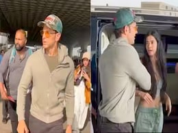 VIDEO: ऋतिक रोशन के साथ एयरपोर्ट पर दिखीं सबा आजाद, किस कर के एक्टर को किया विदा  VIDEO: ऋतिक रोशन के साथ एयरपोर्ट पर दिखीं सबा आजाद, किस कर के एक्टर को किया विदा