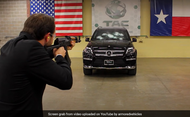 Old Video: CEO Takes Shots From AK-47 To Prove His Bulletproof Cars Really Work