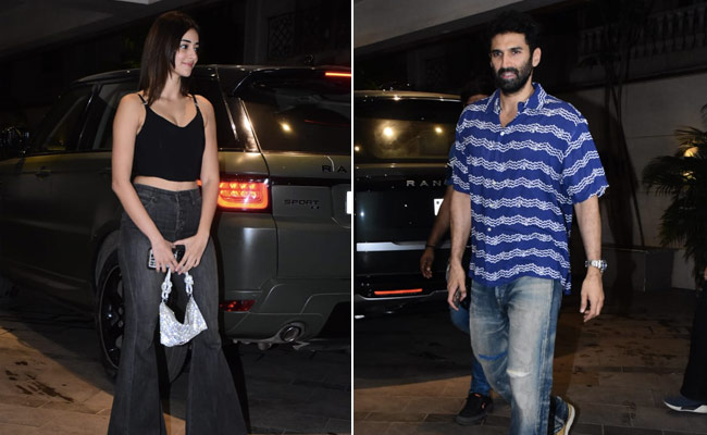 Rumoured Couple Ananya Panday-Aditya Roy Kapur And Others Attend Party Hosted For CKay