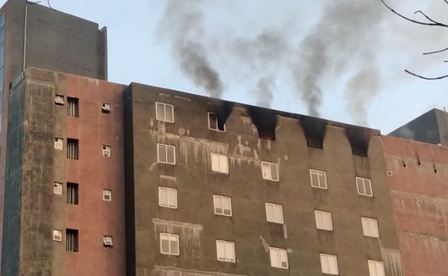 Fire On Top Floor Of Office High-Rise In Bengaluru, Short-Circuit Suspected