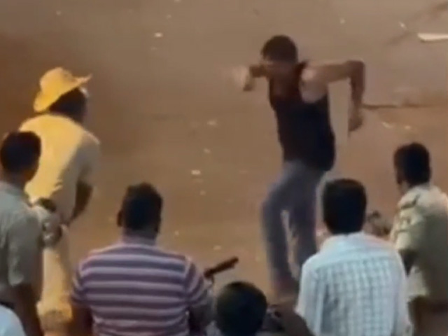 Video: Karnataka Man Shot At By Cops. He Was Threatening Locals With Knife