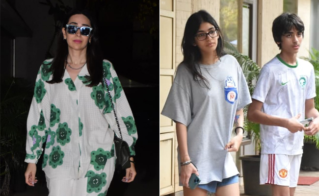 At Kareena Kapoor's Son Jeh's 2nd Birthday Bash, Karisma-Samaira-Kiaan, Ekta-Tusshar Kids And Others