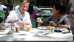 When 'Aiyyo' Shraddha Enjoyed Masala Dosa With UK Finance Minister