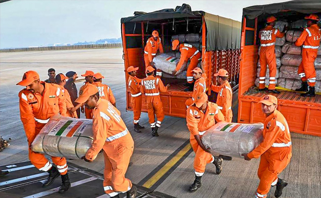 7th 'Operation Dost' Flight Departs For Earthquake-Hit Turkey, Syria