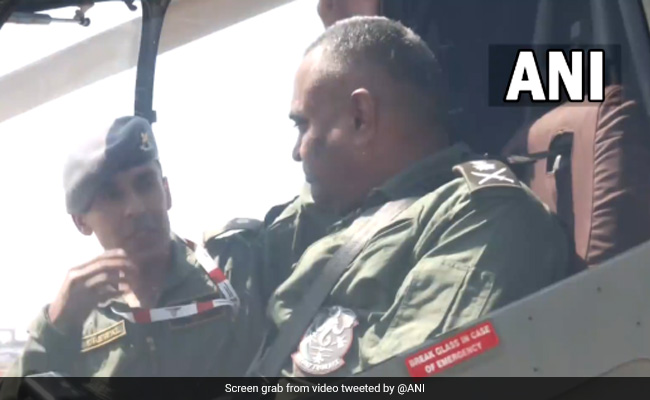Video: Army Chief Flies In Light Combat Helicopter At Aero India 2023