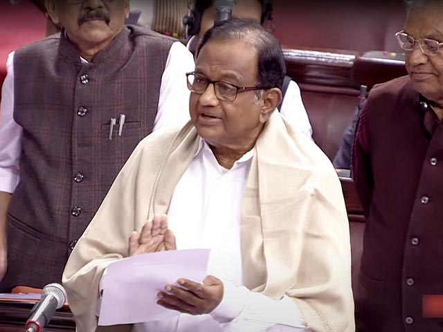 "I Doubt They Have The Capacity To Execute Rs 10 Lakh Crore Capex": P Chidambaram
