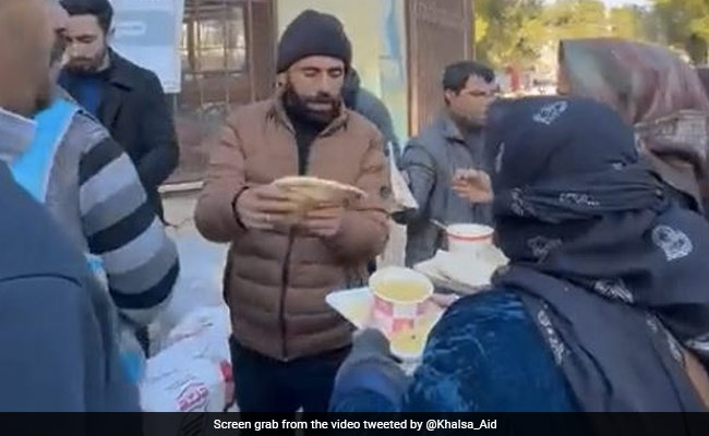 "Hot Meals Langar": Khasla Aid Volunteers Help Survivors Of Turkey Earthquake