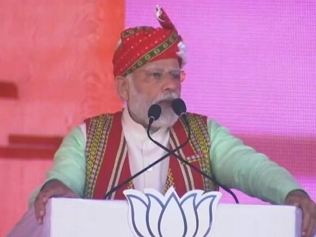 BJP Has Tripura Back On Development Track, Says PM Modi