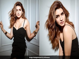 Kriti Sanon's Black Dress Has No Season But Many Reasons To Look As Good Kriti Sanon's Black Dress Has No Season But Many Reasons To Look As Good