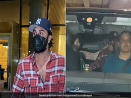 Alia-Ranbir: रणबीर कपूर को लेने एयरपोर्ट पहुंची वाइफ आलिया भट्ट, VIDEO में दिखी राहा की भी झलक! फैंस हुए खुश Alia-Ranbir: रणबीर कपूर को लेने एयरपोर्ट पहुंची वाइफ आलिया भट्ट, VIDEO में दिखी राहा की भी झलक! फैंस हुए खुश