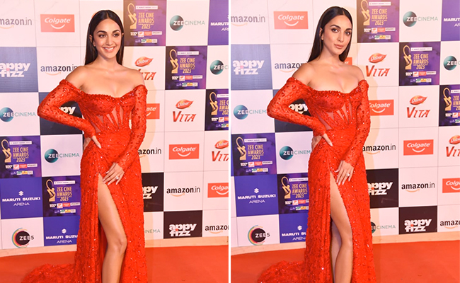 We Have Been Caught Red Handed Admiring Kiara Advani's Dazzling Red Gown