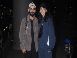 Anushka Sharma And Virat Kohli, Back From Holiday, Pictured At Airport Anushka Sharma And Virat Kohli, Back From Holiday, Pictured At Airport