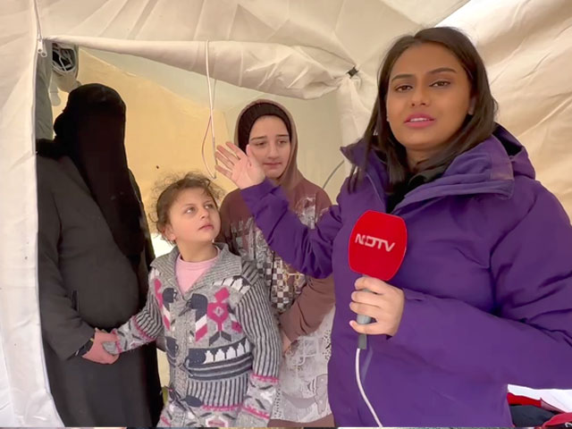 NDTV Exclusive: Hospitals Full, Pregnant Women In Camps After Turkey Quake