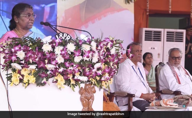 "I Am Here Today Because Of...": President Murmu In Odisha