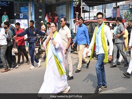 Trinamool "Can Oust Double-Engine Government": Mamata Banerjee In Tripura Trinamool "Can Oust Double-Engine Government": Mamata Banerjee In Tripura