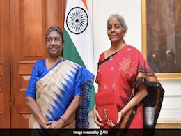 Nirmala Sitharaman Meets President Ahead Of Union Budget Presentation Nirmala Sitharaman Meets President Ahead Of Union Budget Presentation