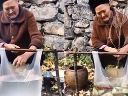Wait, What? Woman Cooks Fish Broth In A Plastic Bag - Watch Viral Video