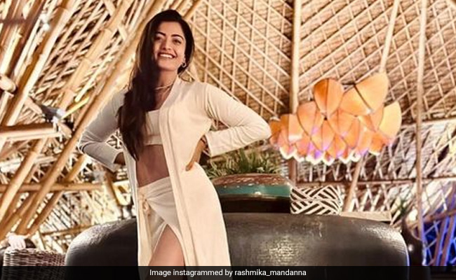 Rashmika Mandanna Leaps Right Onto A Summer Day In A Chic Ivory Co-Ord Set