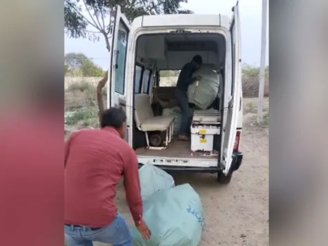 Shoes Transported In Ambulance In Rajasthan, Driver Removed After Viral Video