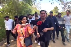 Watch: Rajasthan MLA's Unique Protest Demanding Water For Farmers Watch: Rajasthan MLA's Unique Protest Demanding Water For Farmers
