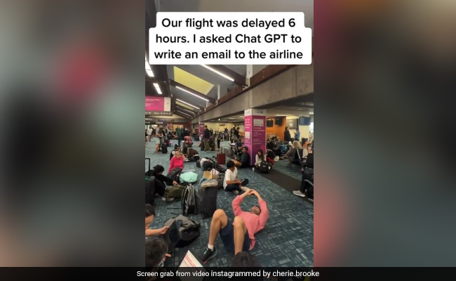 Woman Asks ChatGPT To Write "Polite And Firm" Email To Airline After Flight Delay. See result
