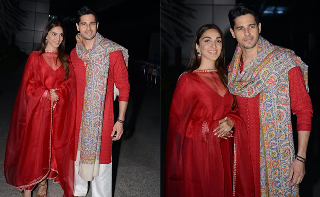 The Colour Of Love Paints Delhi With Newlyweds Kiara Advani And Sidharth Malhotra's Stylish Arrival