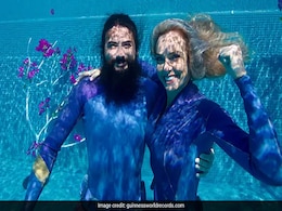 Couple Set Guinness World Record For The Longest Underwater Kiss Couple Set Guinness World Record For The Longest Underwater Kiss