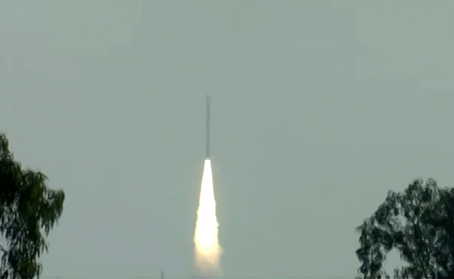 ISRO Successfully Launches New Rocket To Deploy 3 Satellites Into Orbit