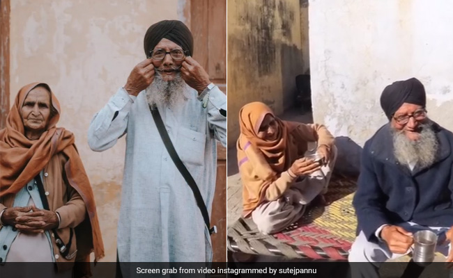 फोटोग्राफर ने बुजुर्ग सिख पति-पत्नी को फोटो के लिए पोज़ बनाने को कहा, दोनों की खुशी देख आप रो पड़ेंगे