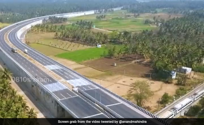 Anand Mahindra Shares Stunning Video Of Bengaluru-Mysuru Expressway