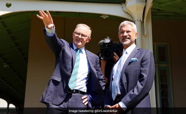 S Jaishankar, Australian PM Albanese Discuss Bilateral, Strategic Ties