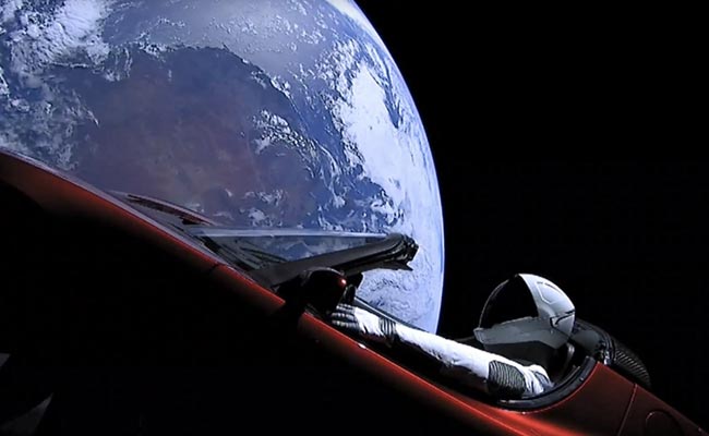 Elon Musk Launched Tesla Car In Space 5 Years Ago, Here's Where It Is Now