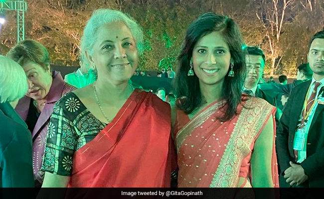 Gita Gopinath, Nirmala Sitharaman's Picture-Perfect Moment From G20 Meet