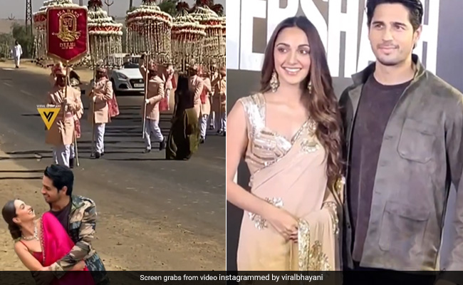 VIDEO: कियारा आडवाणी और सिद्धार्थ मल्होत्रा की शादी की रस्में शुरु, 'बैंड बाजा बारात' की दिखी झलक