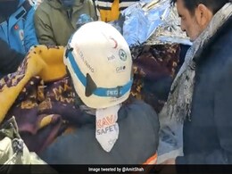 "Proud Of Our NDRF": Amit Shah On Indian Rescuers Saving Girl In Turkey "Proud Of Our NDRF": Amit Shah On Indian Rescuers Saving Girl In Turkey